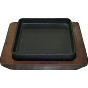 Ikenaga Tekko Square Steak Plate 15cm 11320