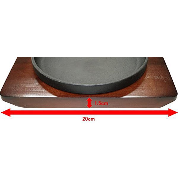 Ikenaga Tekko Stacking Steak Plate 13cm PIK1005