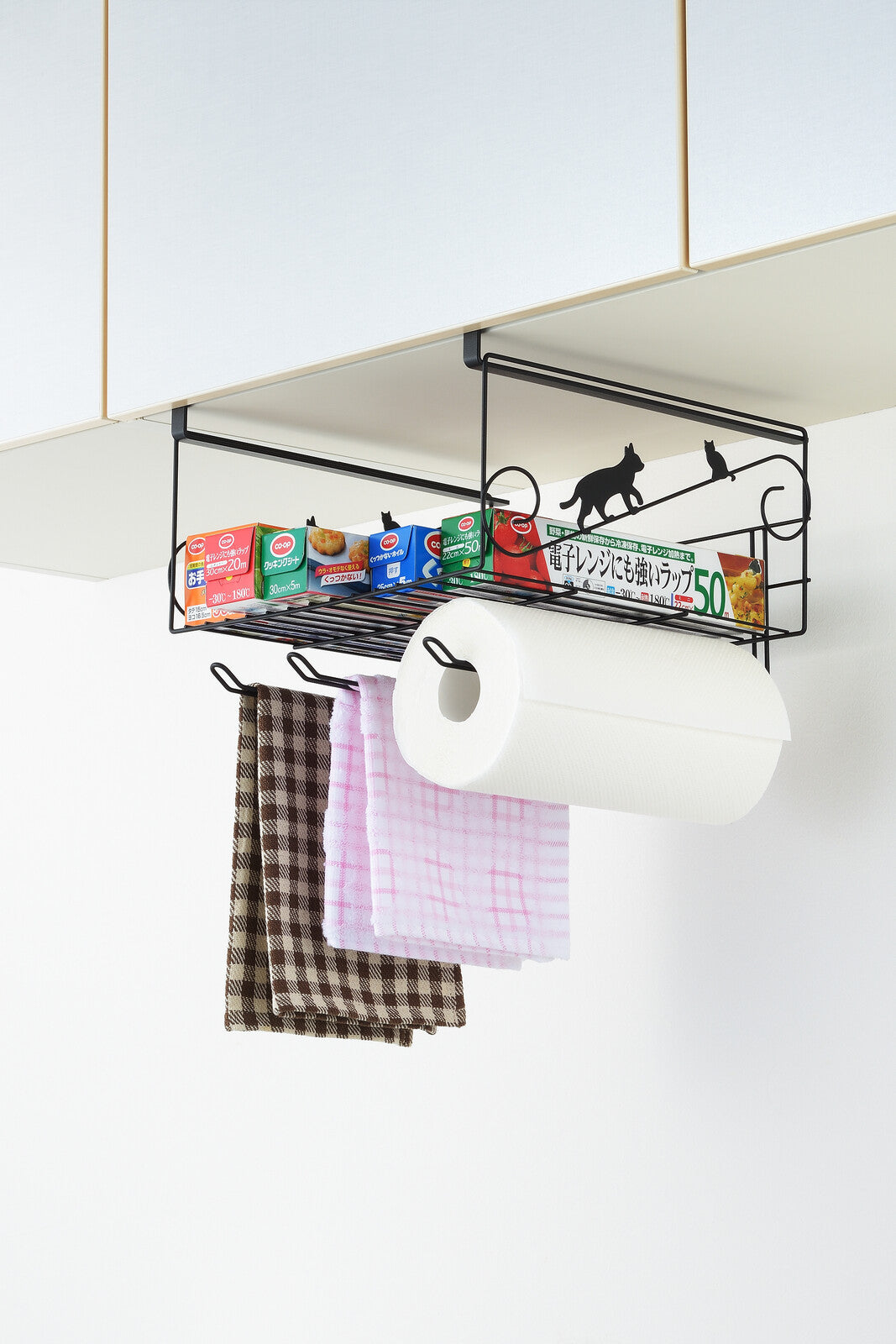 Yoshikawa Cat Under Cabinet Hanging Rack 1305716