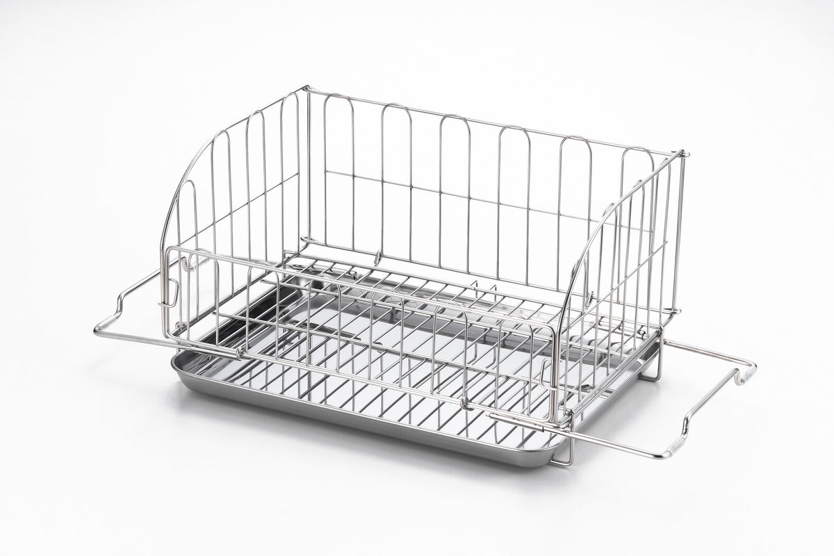 Yoshikawa Sliding Foldable Dish Drainer Rack 1304277