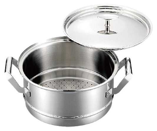 Mt.Fuji Elec Master Pro Clad Steel Steamer (Seiro) 24cm