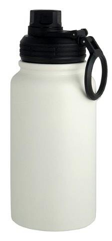 Living Imidi Stainless Steel Water Bottle 600ml White