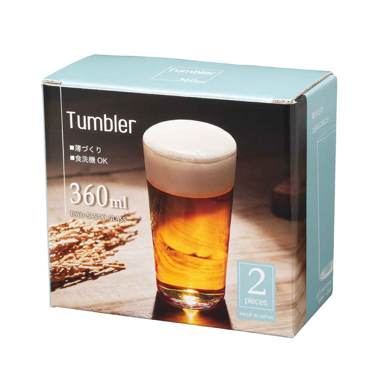 Toyo-Sasaki Glass Thin Wall Drinking Glass Set