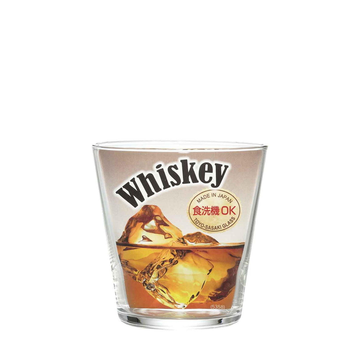 Toyo-Sasaki Glass Thin Whiskey Glass Rock Glass B-00111