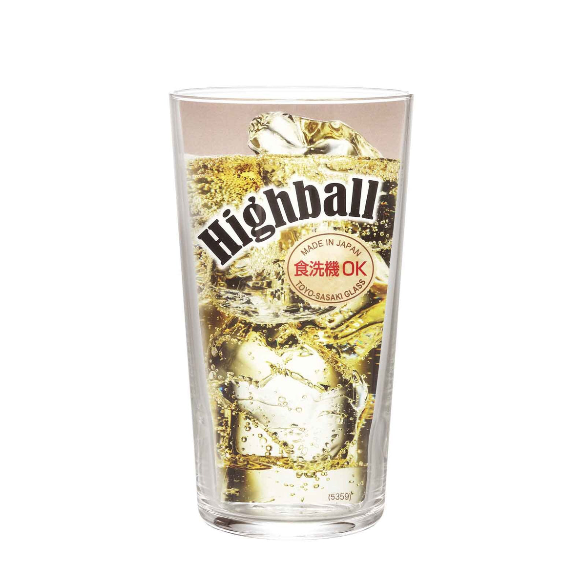 Toyo-Sasaki Glass Thin Whiskey Glass Tumbler 360ml B-00112