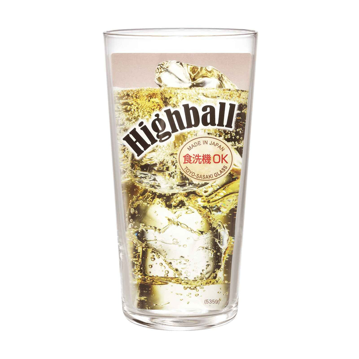 Toyo-Sasaki Glass Thin Whiskey Glass Long Tumbler B-00113
