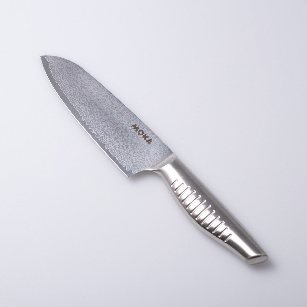 Suncraft MOKA Series Damascus Santoku Knife DMK-101