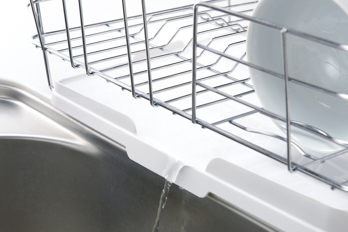 Richell Sherry Wire Dish Drainer Set S White