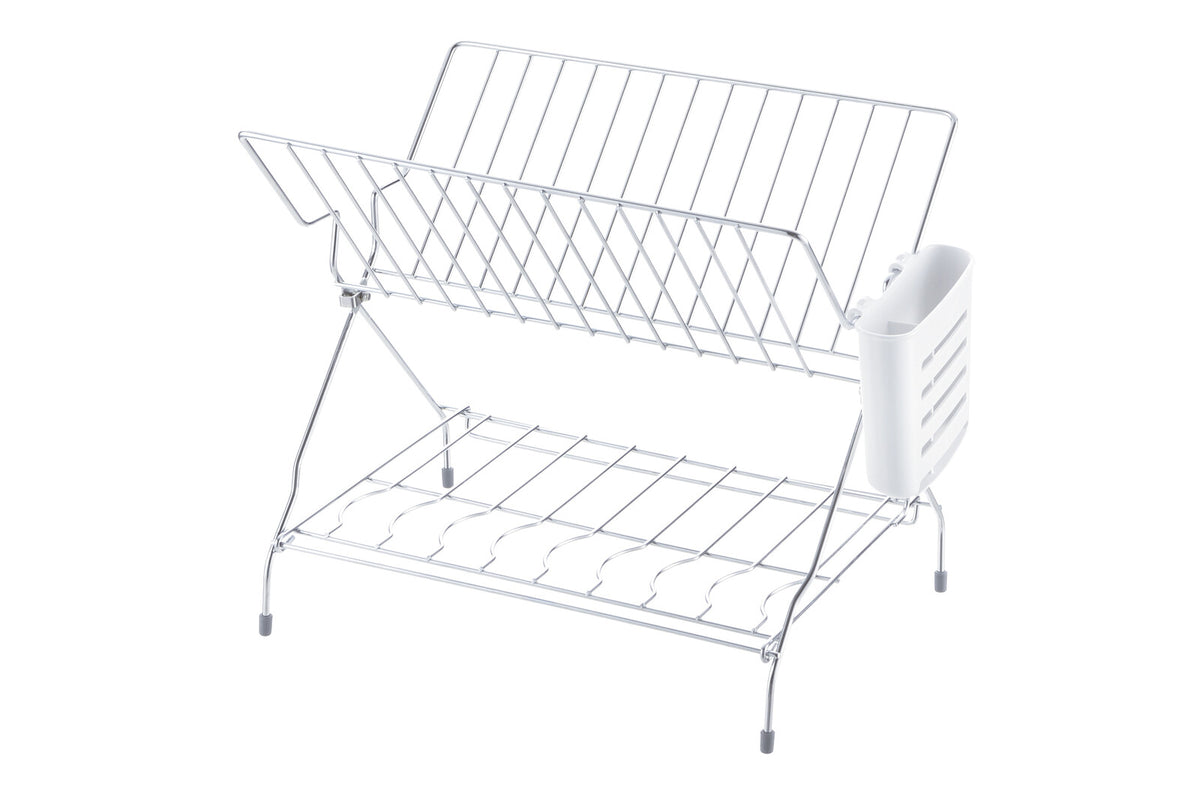 Richell Sherry Foldable 2-Tier Dish Drainer