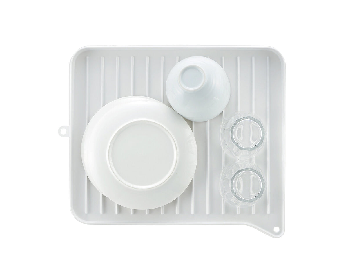 Richell Sherry Drain Tray with Stopper L White