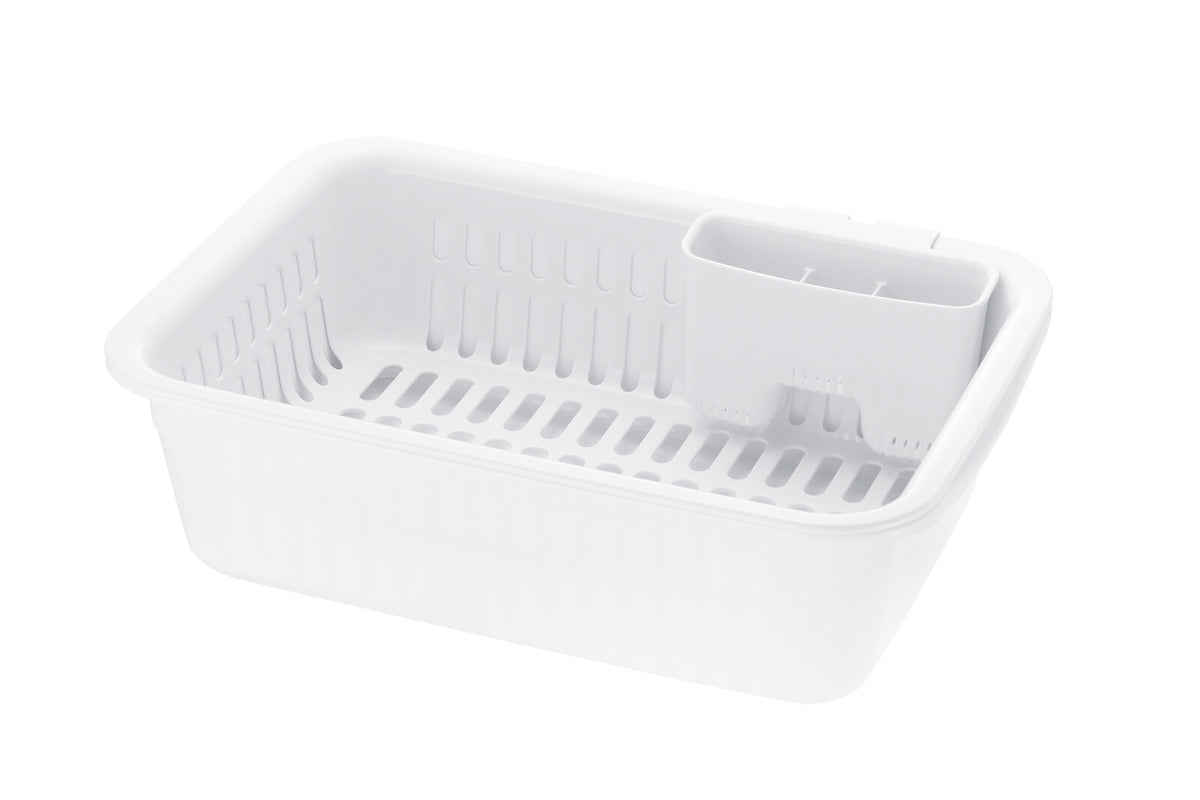 Richell Sherry Dish Drying Rack Set Large White 45x32cm