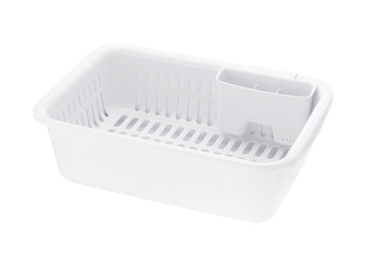 Richell Sherry Dish Drying Rack Set Large White 45x32cm