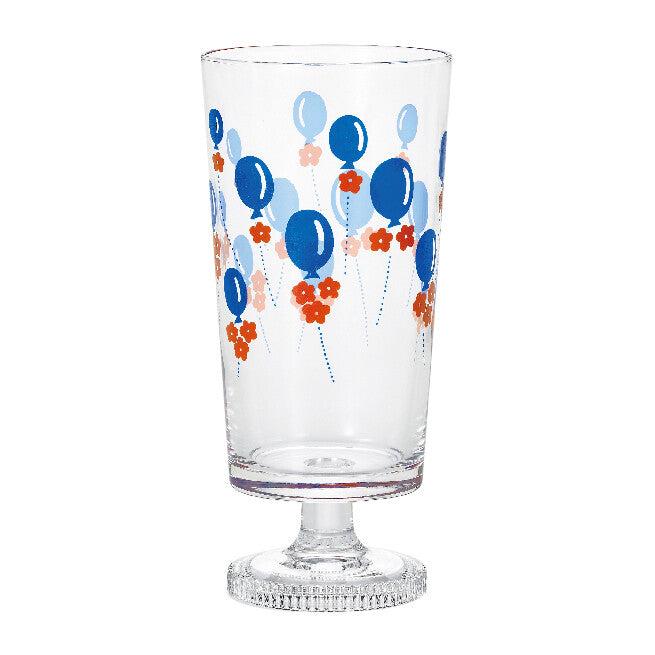 Aderia Retro Footed Glass Balloon Design