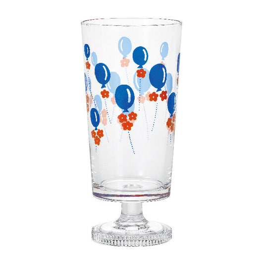 Aderia Retro Footed Glass Balloon Design