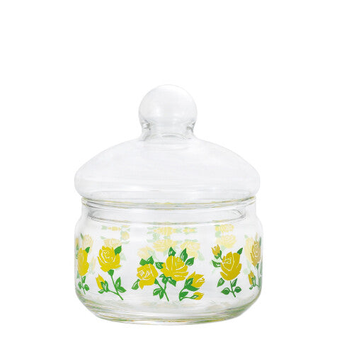 Aderia Retro Glass Bonbon Container 360ml Masquerade