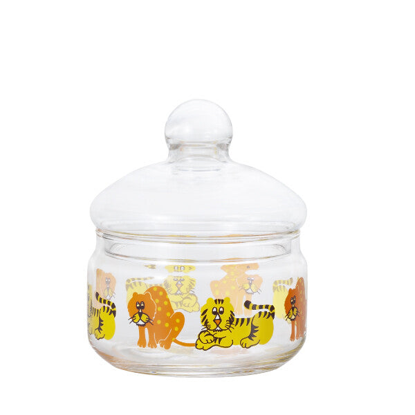 Aderia Retro Glass Bonbon Container 360ml Zoomate
