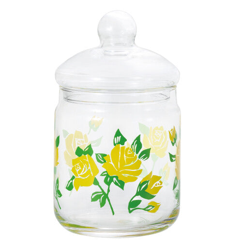 Aderia Retro Glass Bonbon Container 680ml Masquerade