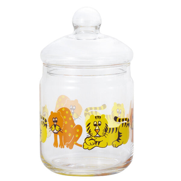 Aderia Retro Glass Bonbon Container 680ml Zoomate