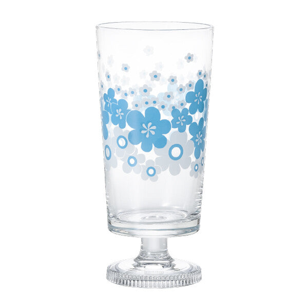 Aderia Retro Footed Glass Flower Wreath