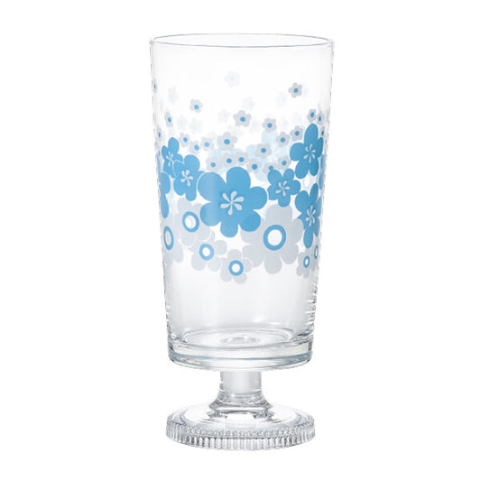 Aderia Retro Footed Glass Flower Wreath