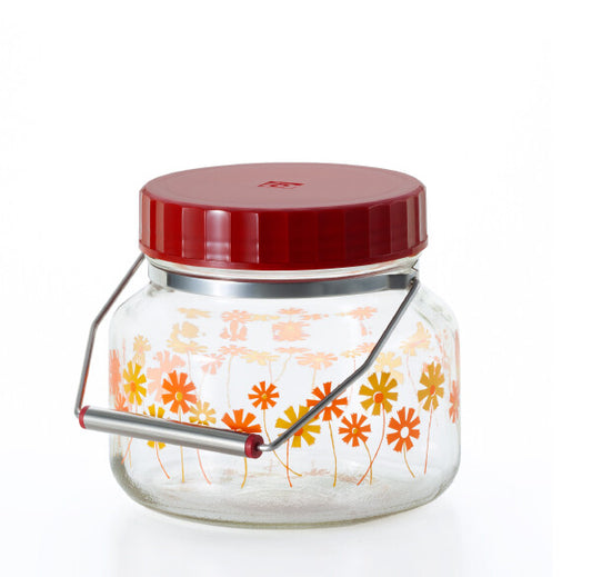 Aderia Retro Glass Storage Bottle 1L Alice