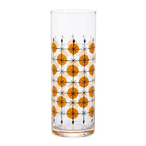 Aderia Retro Fence Pattern Zombie Glass Tumbler 10oz