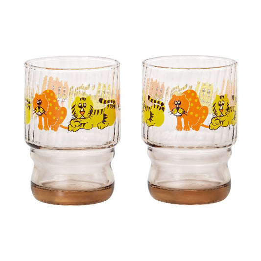Aderia Retro Zoomate Drinking Cup Pair Set