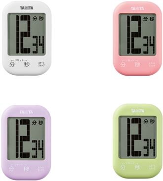 Tanita Magnetic Kitchen Timer 100-Minute Avocado Green TD-413