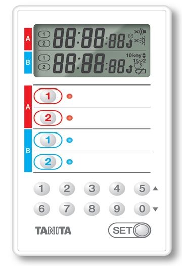 Tanita Commercial Digital Kitchen Timer White TD427WH