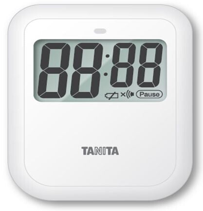 Tanita Non-Contact Kitchen Timer White TD421WH