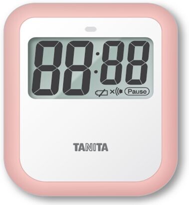 Tanita Non-Contact Kitchen Timer Pink TD421PK
