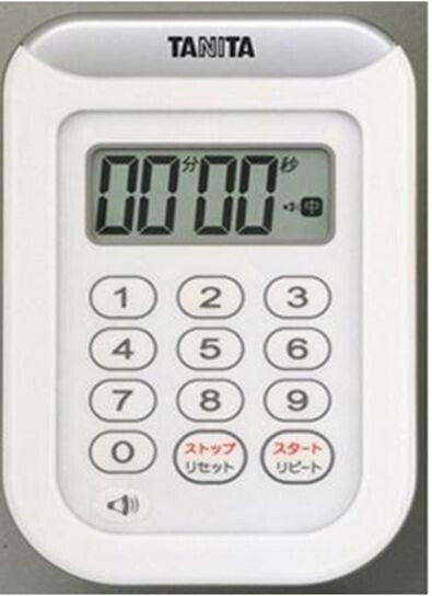 Tanita Digital Kitchen Timer White TD378WH