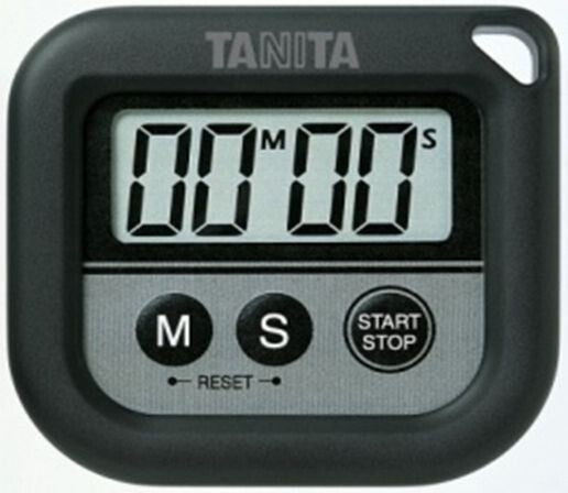 Tanita Digital Kitchen Timer Black TD376NBK
