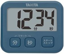 Tanita Digital Kitchen Timer Blue TD408BL
