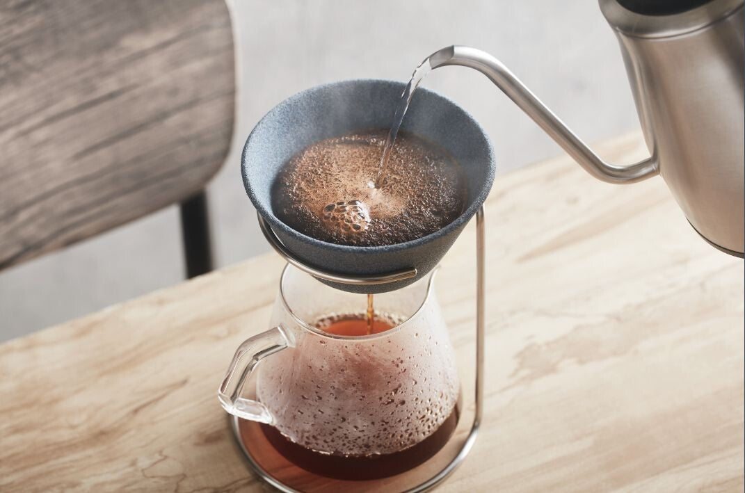 Ceraful Ceramic Coffee Filter and Stand Set Large CRF-B1L