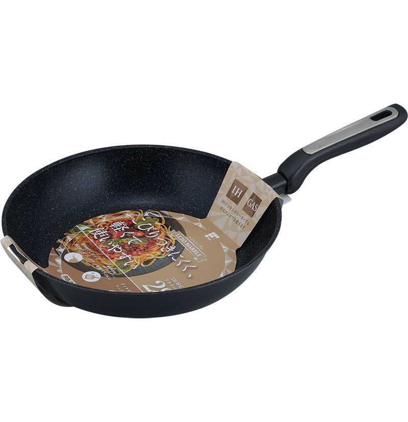 Wahei Freiz Rujo Marble Frying Pan IH Compatible 28cm RB-2141