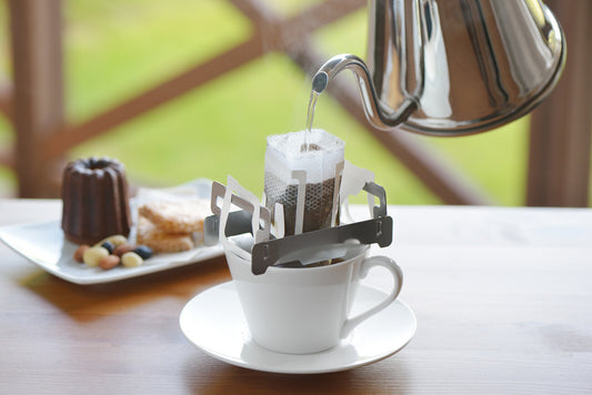 Yoshikawa Drip Bag Coffee Holder Mocha Brown SJ3400