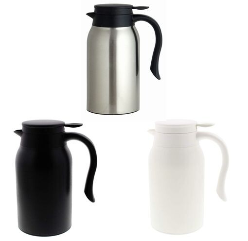Living MIP Stainless Tabletop Pot 900ml Black/White/Silver