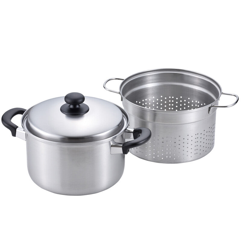 Wahei Freiz Ensan Induction Pasta Pot with Strainer Basket 22cm EM-016