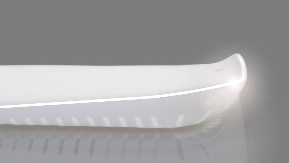 Okto Rize Draining Cutting Board Long White/Gray 32.5x21cm