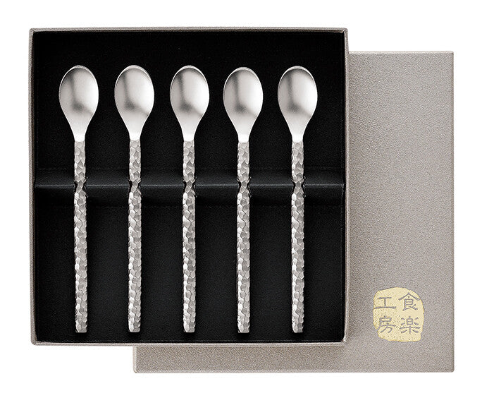 Tamahashi Titanium Coffee Spoons Set of 5