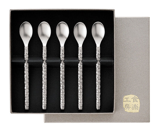 Tamahashi Titanium Coffee Spoons Set of 5