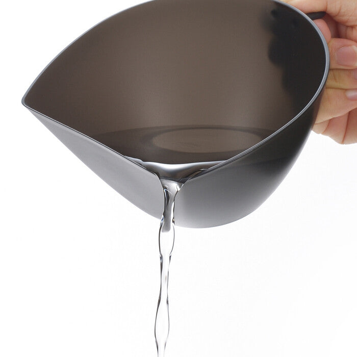 Akebono Sangyo Dustpan Colander Bowl with Lid Large MZ-3533