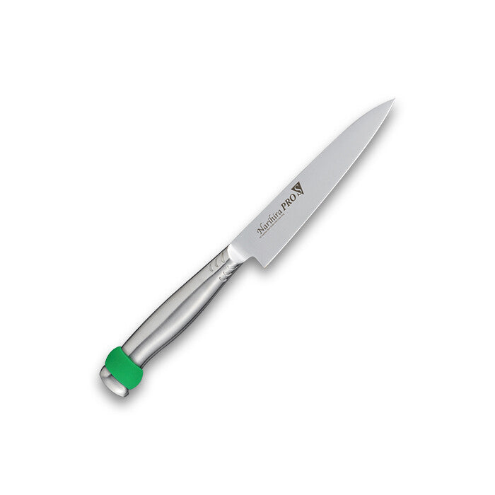 Fuji Cutlery Narihira Pro All Stainless Steel Petty Knife 130mm Black FC-3100BK