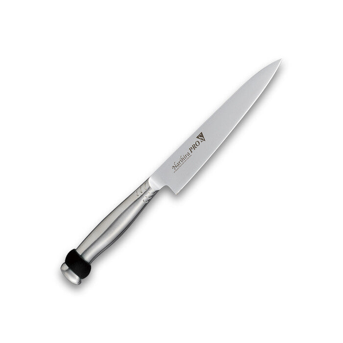 Fuji Cutlery Narihira Pro All Stainless Steel Petty Knife 150mm Black FC-3101BK