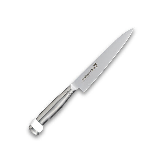 Fuji Cutlery Narihira Pro All Stainless Steel Petty Knife 150mm Yellow FC-3021YL