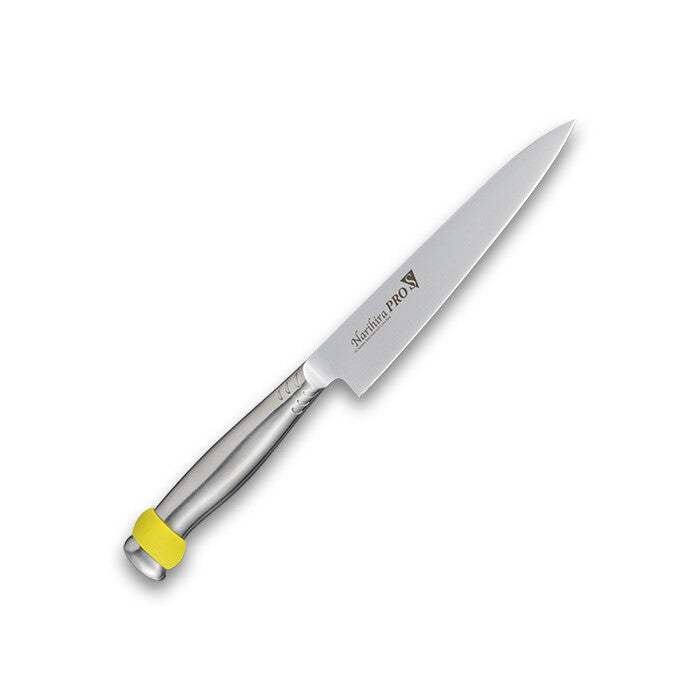Fuji Cutlery Narihira Pro All Stainless Steel Petty Knife 150mm Red FC-3041RD