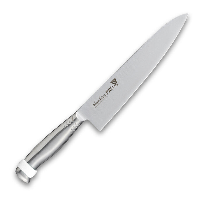 Fuji Cutlery Narihira Pro All Stainless Steel Chef's Knife 210mm White FC-3004WH