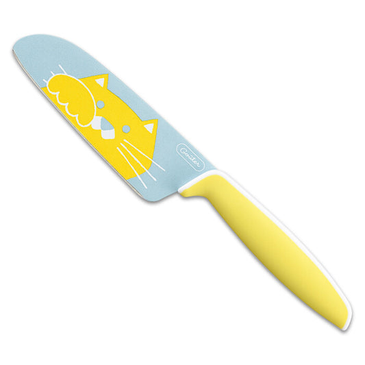 Fuji Cutlery Gute Kids Knife Rabbit Pink FC-791