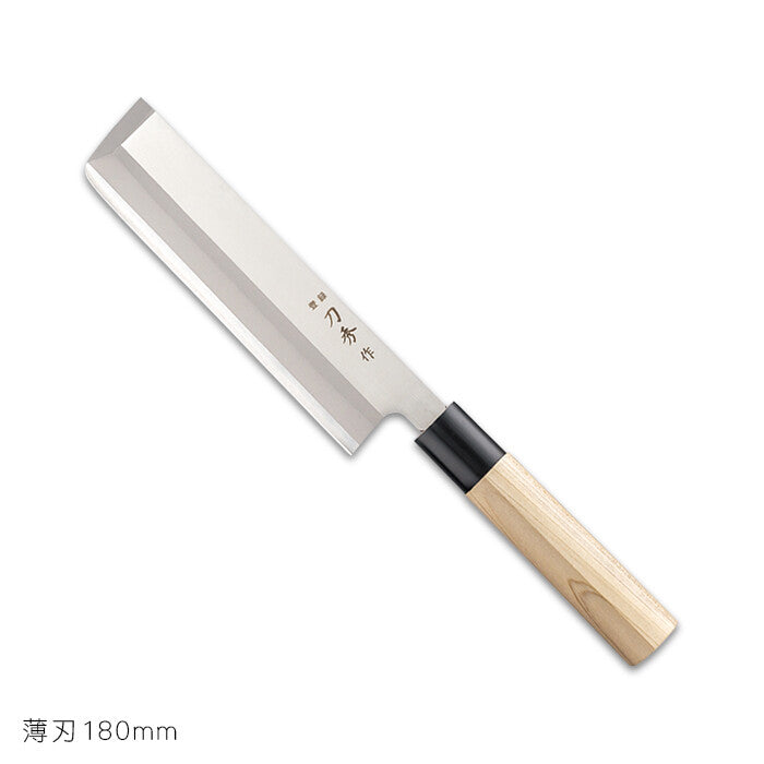 Tojiro Shusaku Molybdenum Vanadium Left-Handed Usuba Knife 180mm FC-375